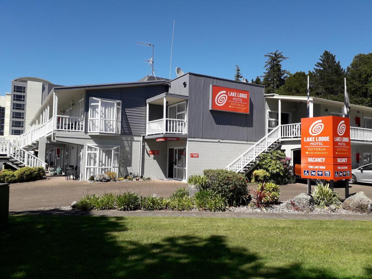 Lake Lodge Motel Distretto di Rotorua Esterno foto